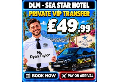 Dalaman to Sea StarHotel Marmaris (İçmeler)